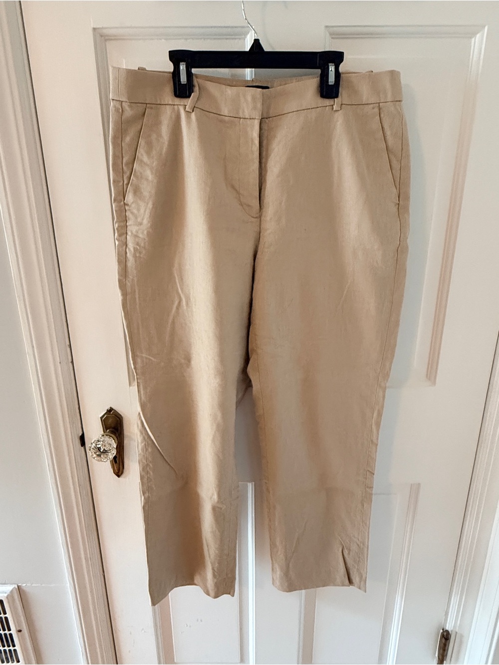 JCrew Kallie Linen-Blend Dress Pants